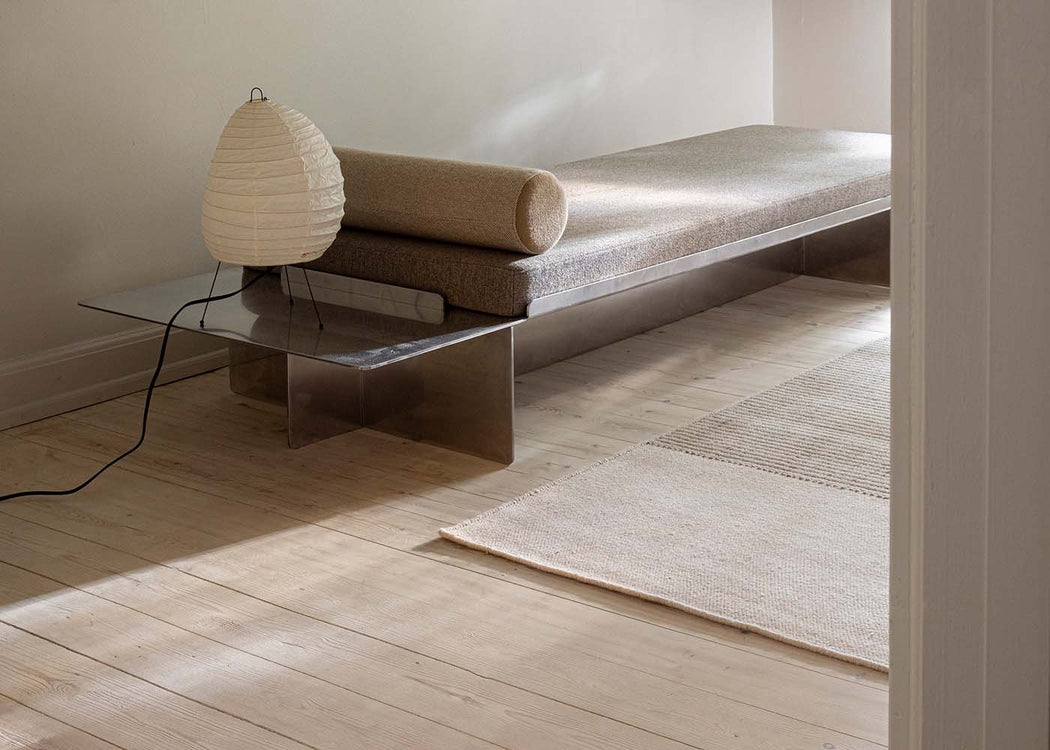 Poetic Grid Rug Beige