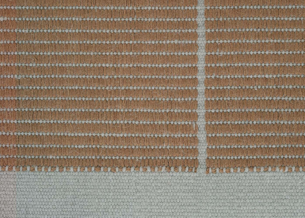 Poetic Grid Rug Camel