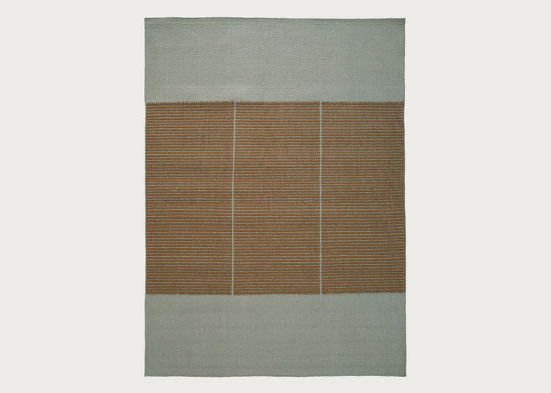 Poetic Grid Rug Camel