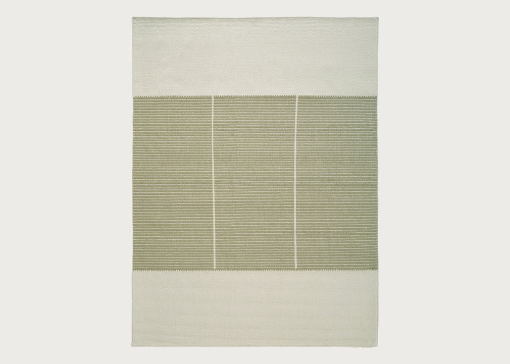 Poetic Grid Rug Moss