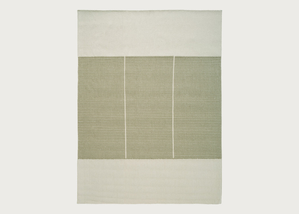 Poetic Grid Rug Moss