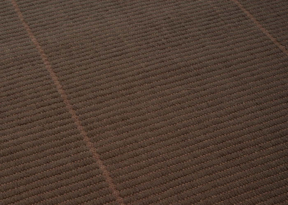 Poetic Grid Rug Umber