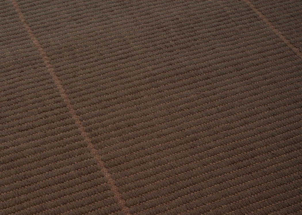 Poetic Grid Rug Umber