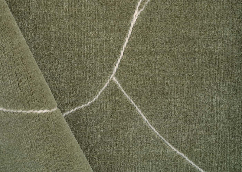 Pulse Voltage Rug Green