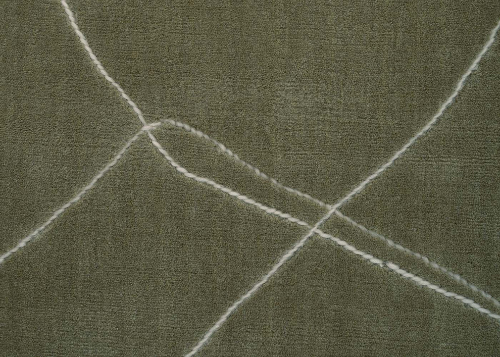 Pulse Voltage Rug Green