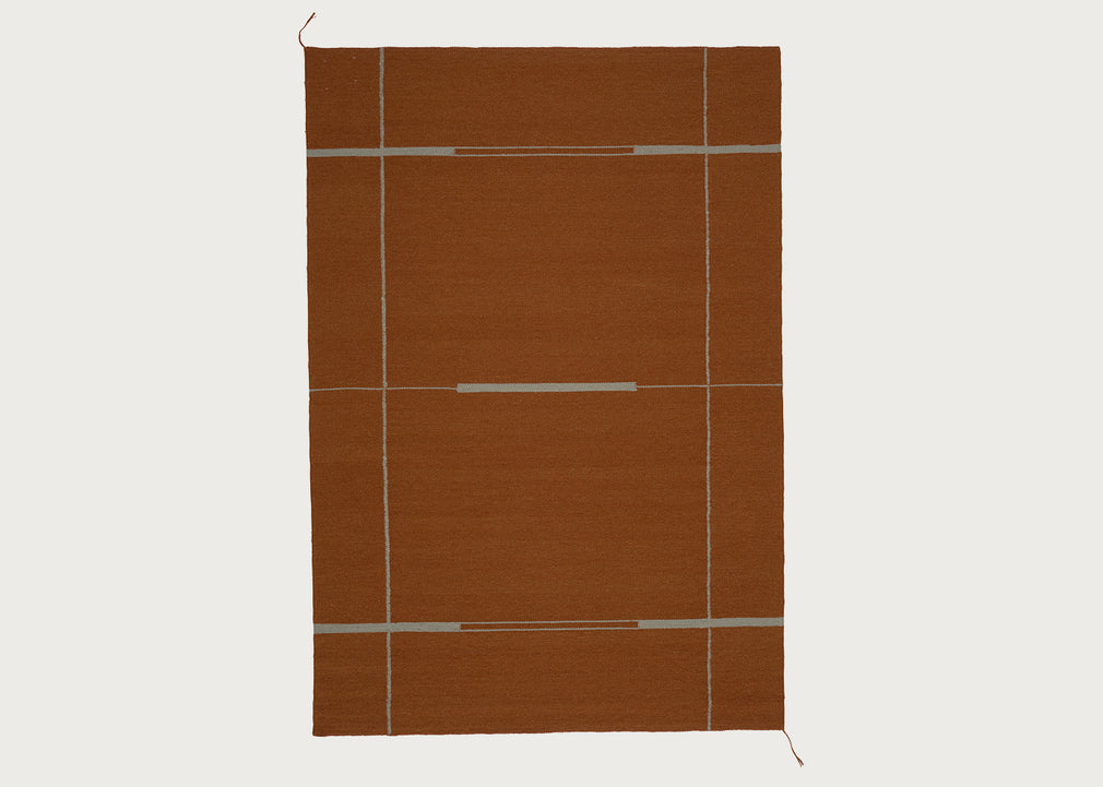 Verge Atelier Rug Burnt Umber