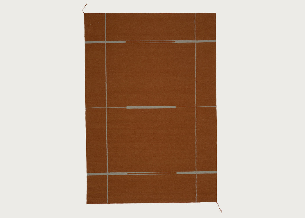 Verge Atelier Rug Burnt Umber