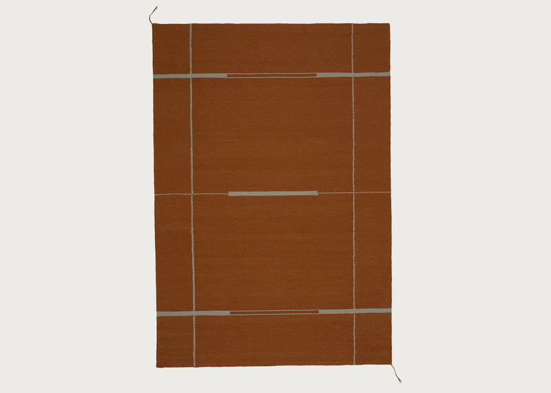 Verge Atelier Rug Burnt Umber