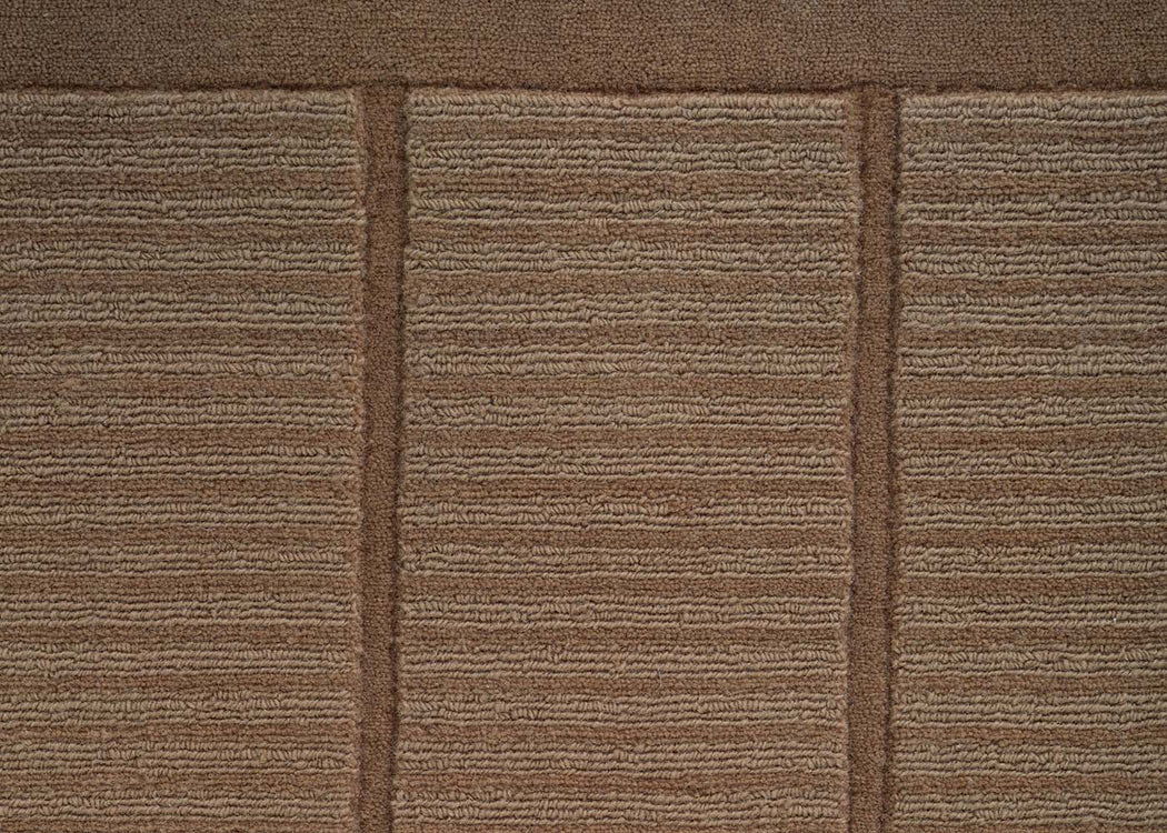 Woven Tatami Rug Mustard