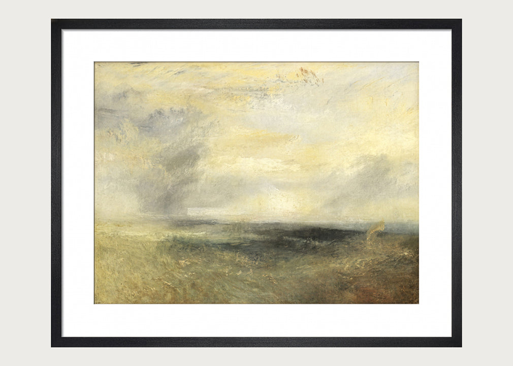 Margate From The Sea by J.M.W. Turner Framed Print