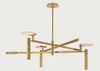 Melange LED Large Floating Disc Chandelier