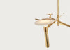 Melange LED Large Floating Disc Chandelier