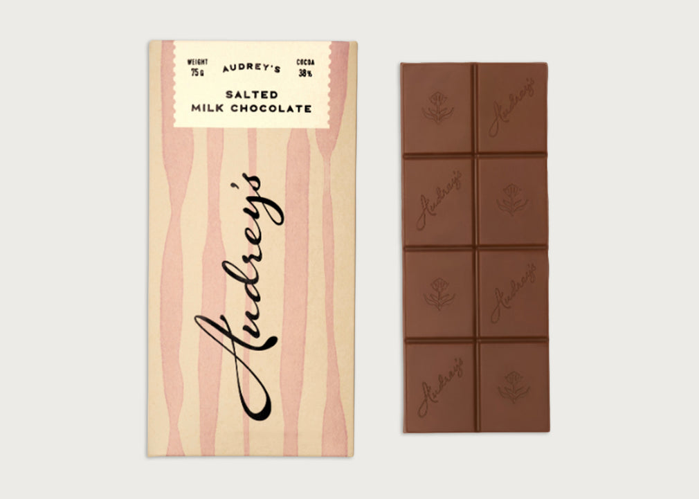 Audrey's Milk Salted Chocolate Bar