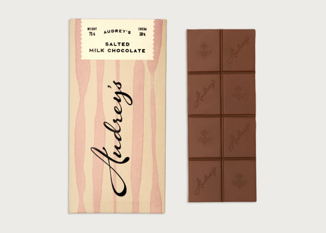 Audrey's Milk Salted Chocolate Bar