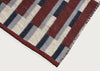 Offset Rug Burgundy