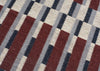 Offset Rug Burgundy