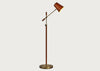 Orwell Leather Floor Lamp