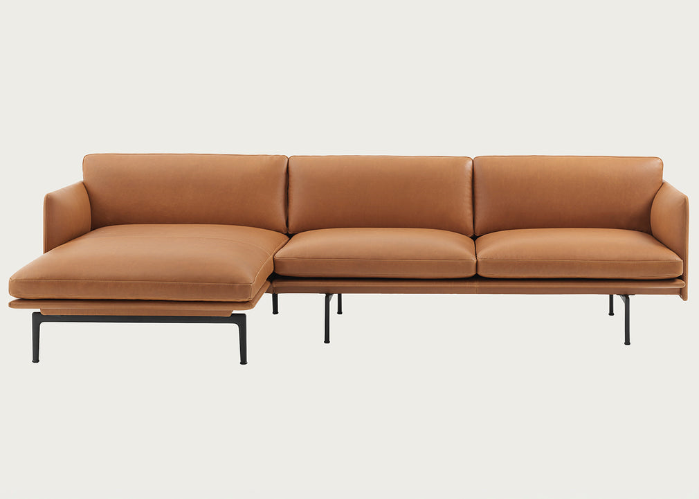 Outline Corner Chaise Sofa Left Hand Facing