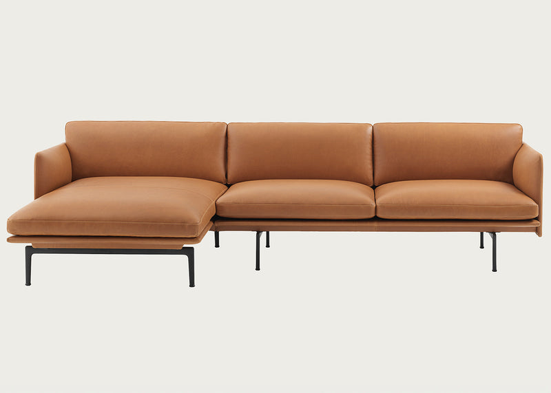 Outline Corner Chaise Sofa Left Hand Facing