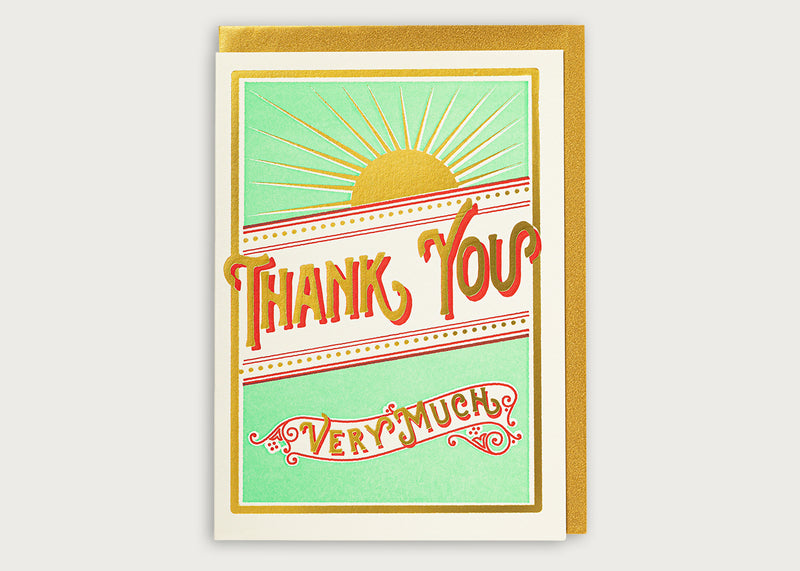 Thank You Very Much Card