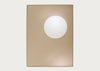 Demi-Teintes Wall Mirror Walnut Small