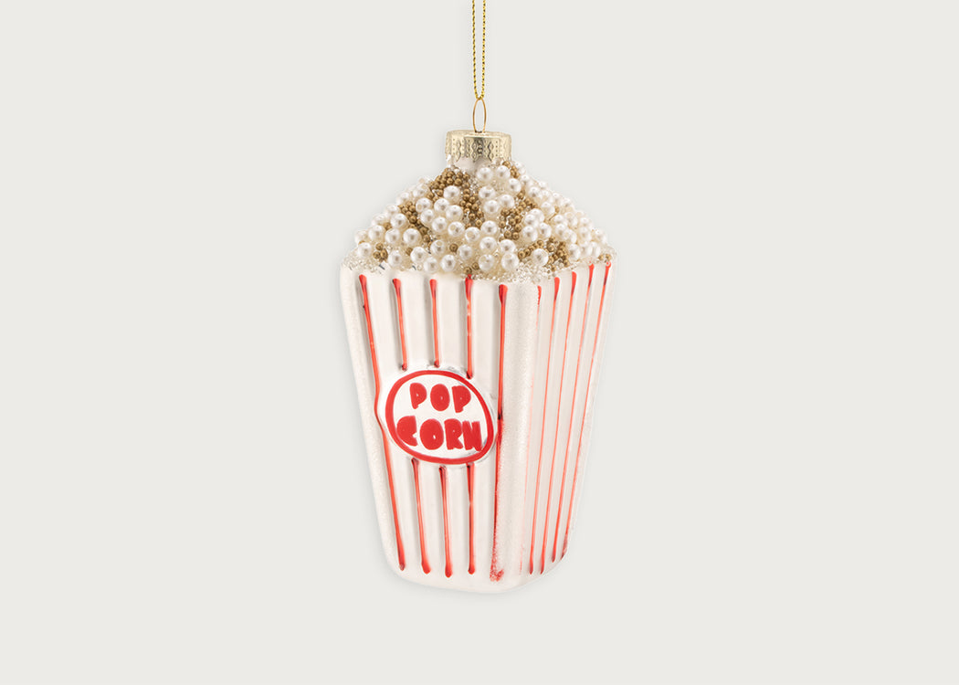 Popcorn Shaped Bauble Decoration