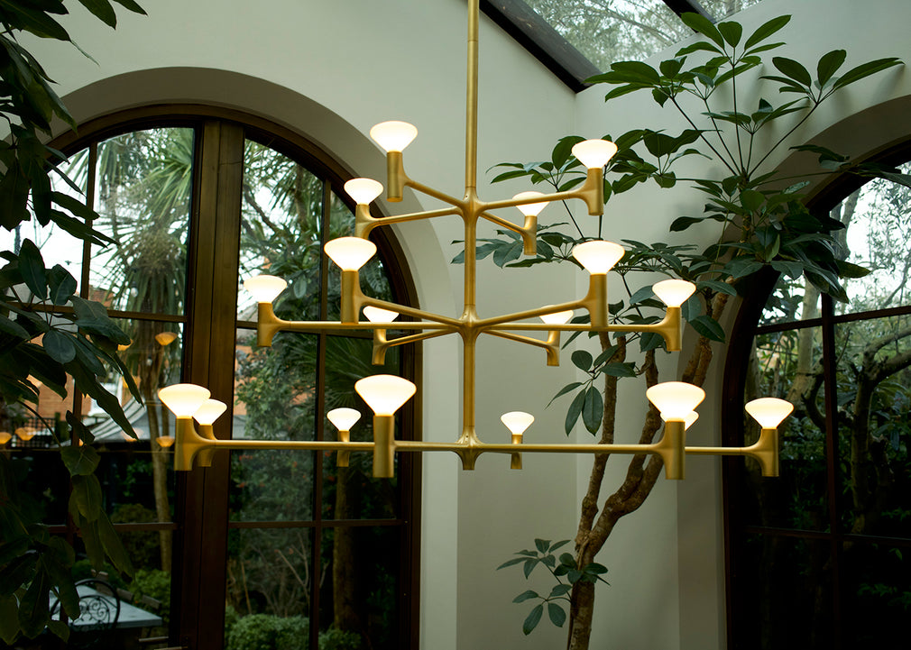 Root 3 Tier Chandelier