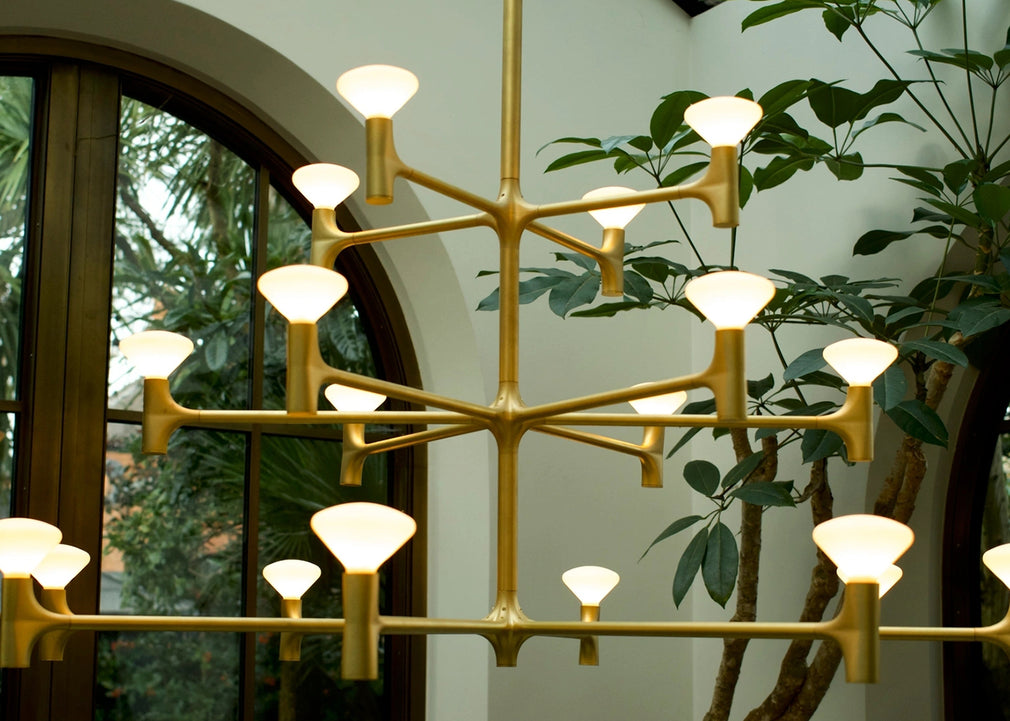 Root 3 Tier Chandelier
