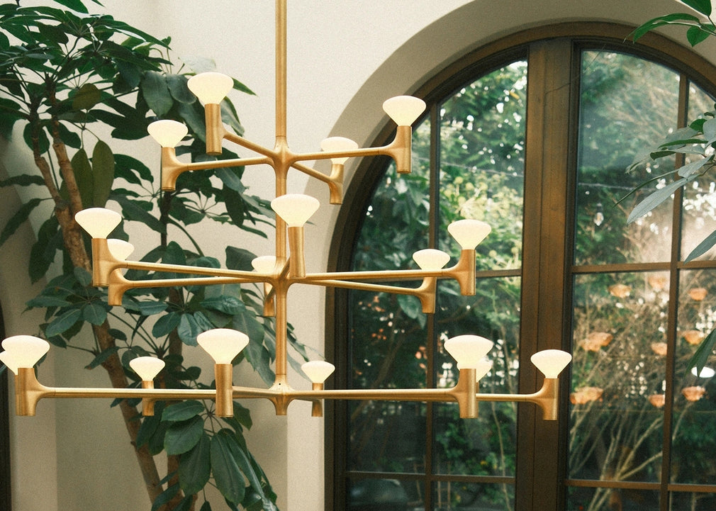 Root 3 Tier Chandelier