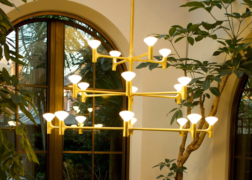 Root 3 Tier Chandelier