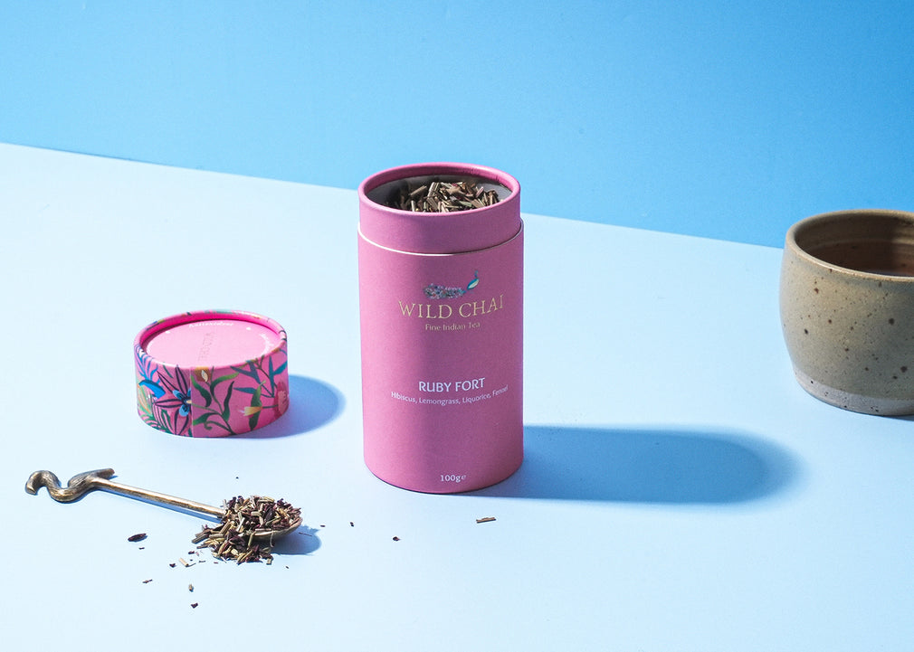Ruby Fort Hibiscus Herbal Tea Infusion