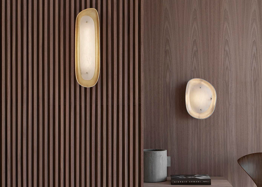 Samos LED Tall Sculpted Wall Light