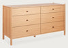 Scoop 6 Drawer Wide Chest