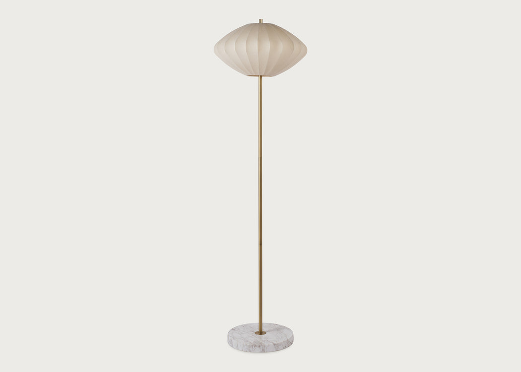 Sheer Upright Floor Lamp