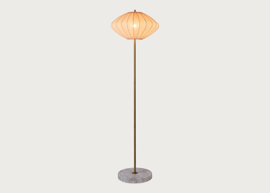 Sheer Upright Floor Lamp