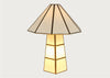 Shimada Glass Table Lamp Cone