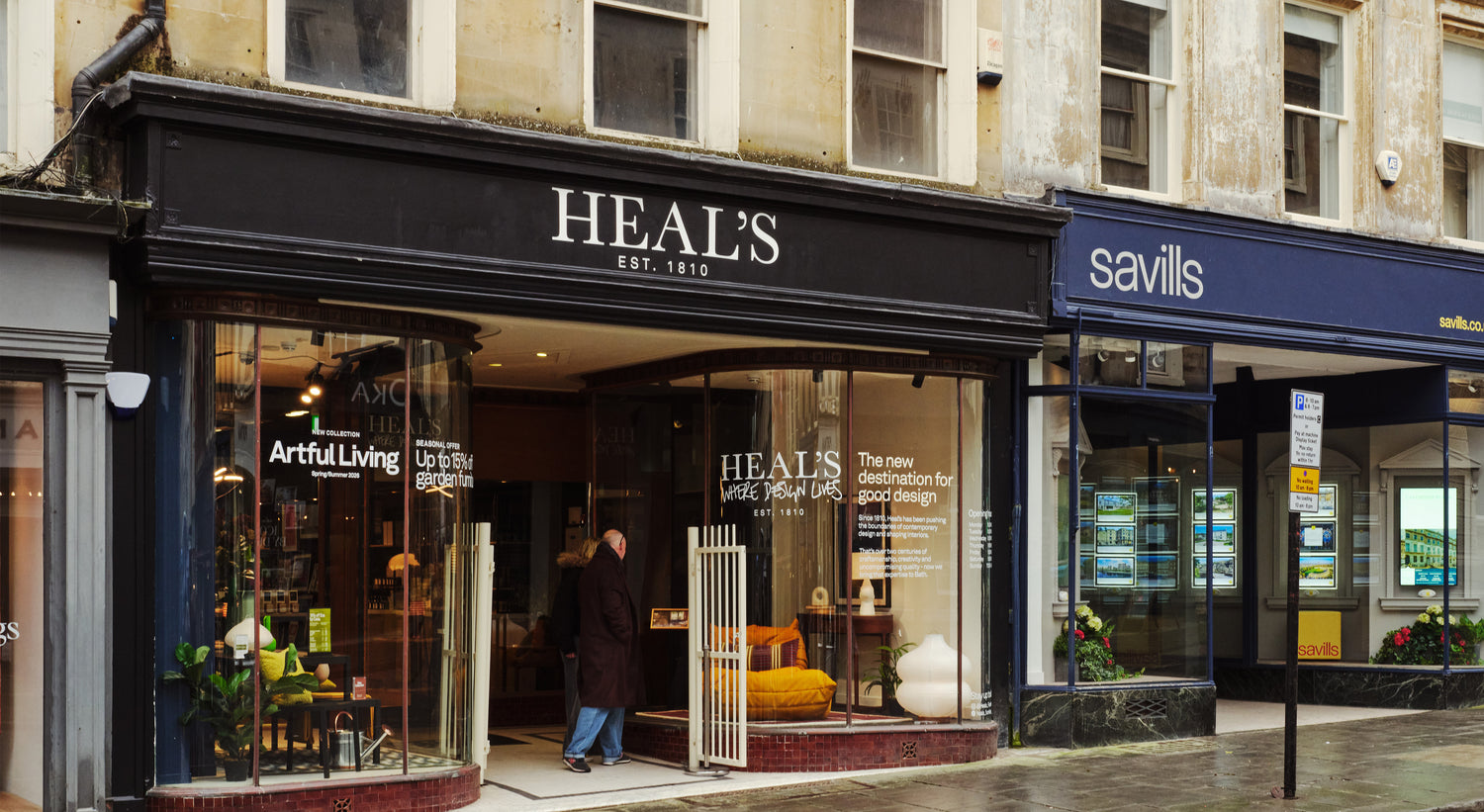 Heal's Bath storefront
