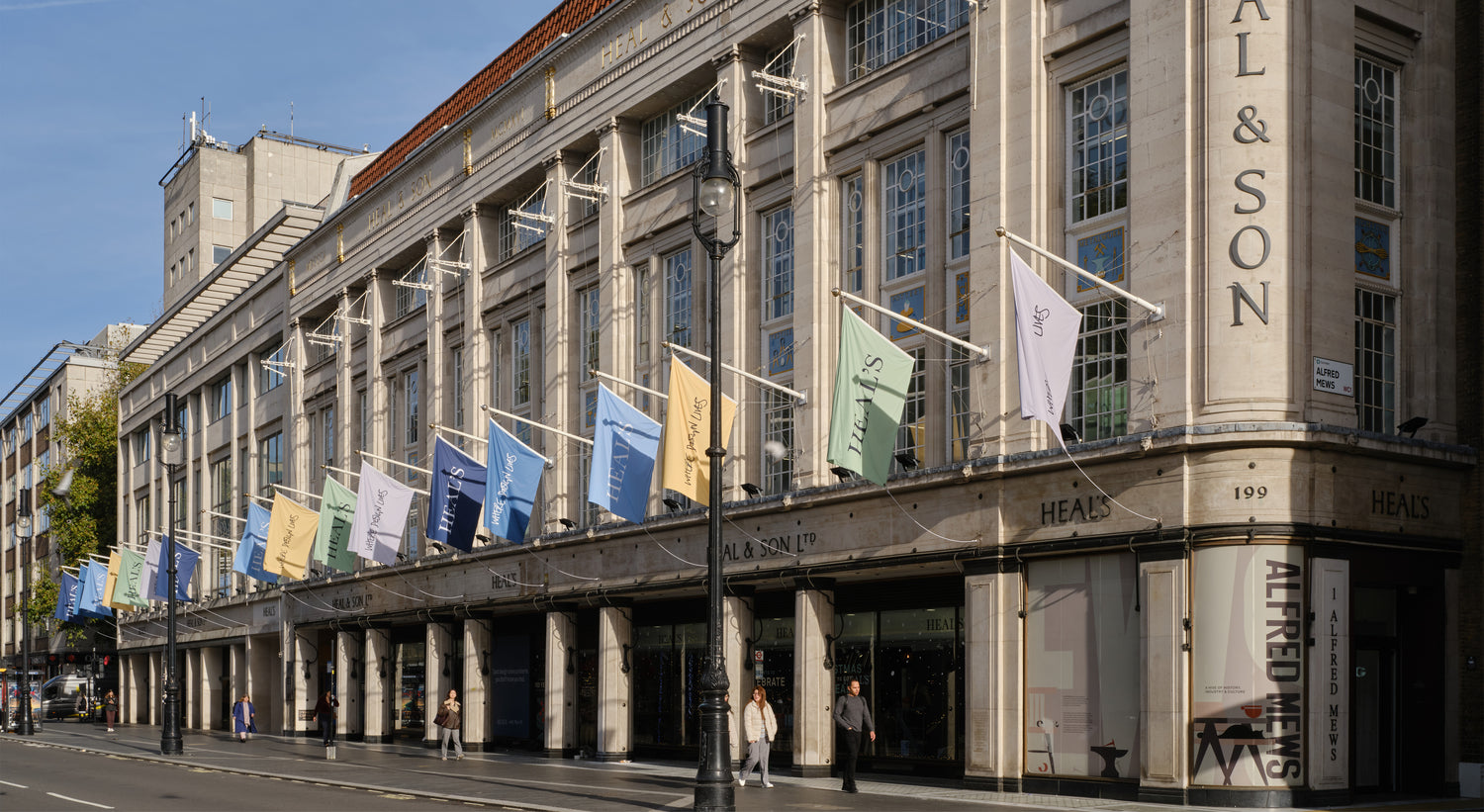 Heal's Tottenham Court Road Store Exterior