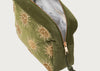 Sun Goddess Velvet Wash Bag Fern