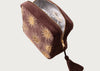 Sun Goddess Velvet Wash Bag Chocolate