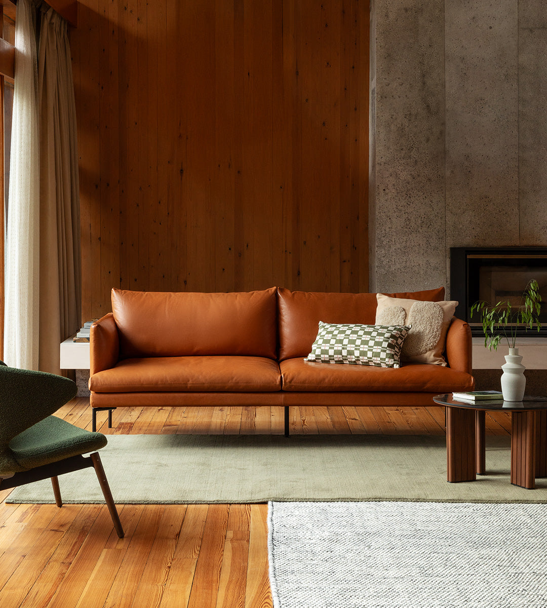 Matera Sofa Daino Leather