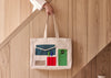 Patch Cotton Shopper Large