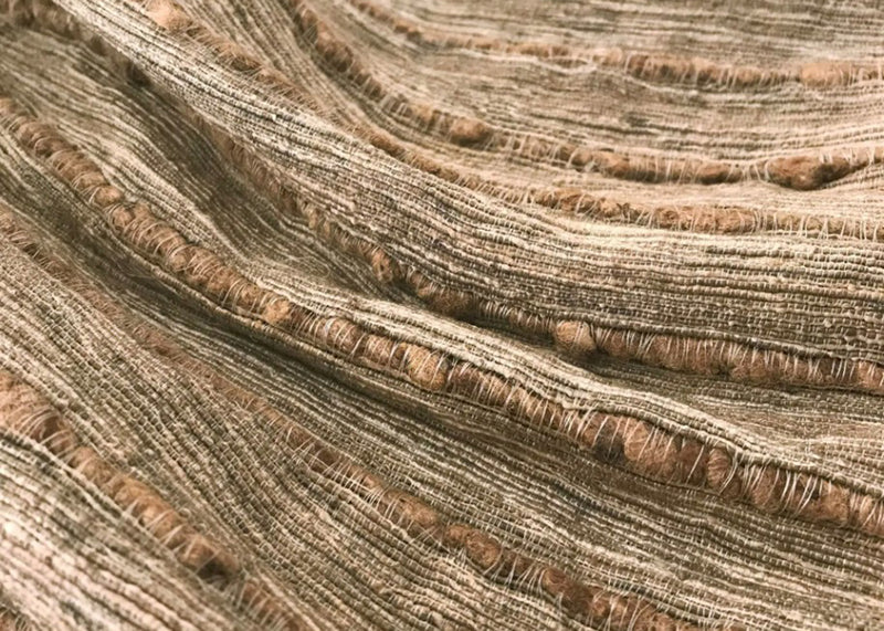 Tussah Slub Silk Lampshade Natural