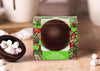Dark Hot Chocolate Bombe with Vegan Marshmallows