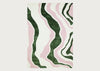 Virta White Green Rug