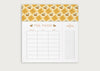 Orange Check Meal Planner