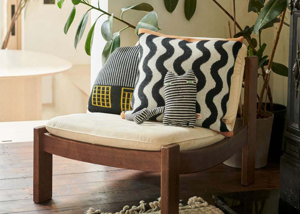 Walvelength Large Square Cushion