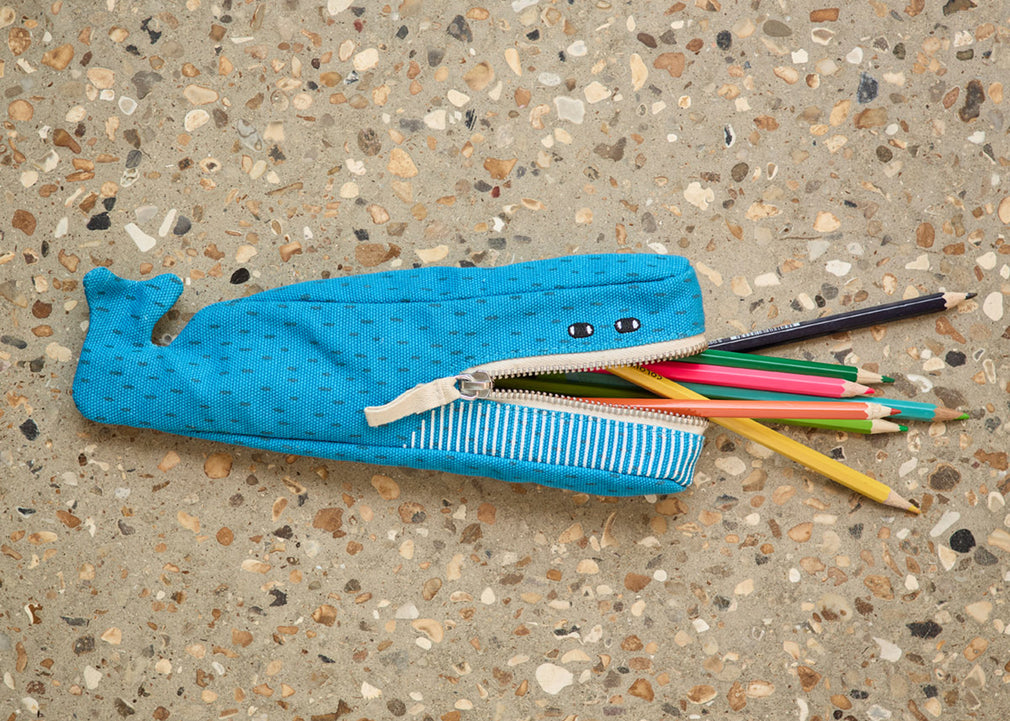 William Whale Pencil Case