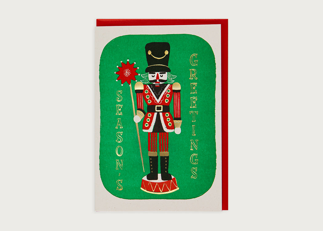 Nutcracker Christmas Card