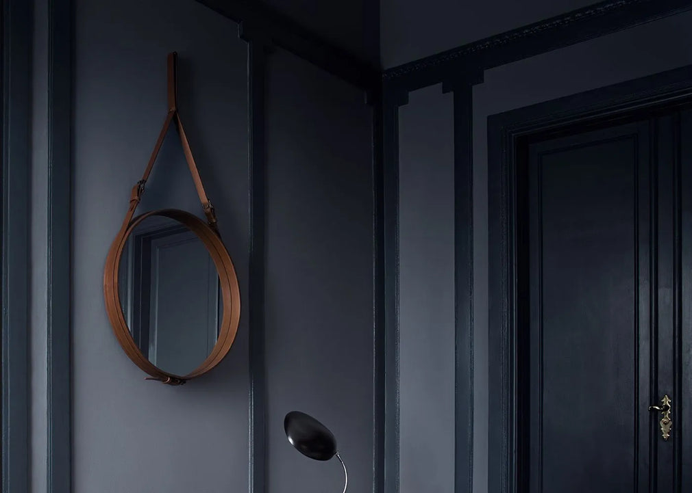 Adnet Circular Wall Mirror